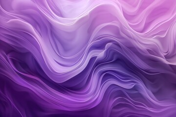 Soft waves of purple velvet fabric creating an abstract texture, suitable for elegant and artistic backgrounds. - obrazy, fototapety, plakaty