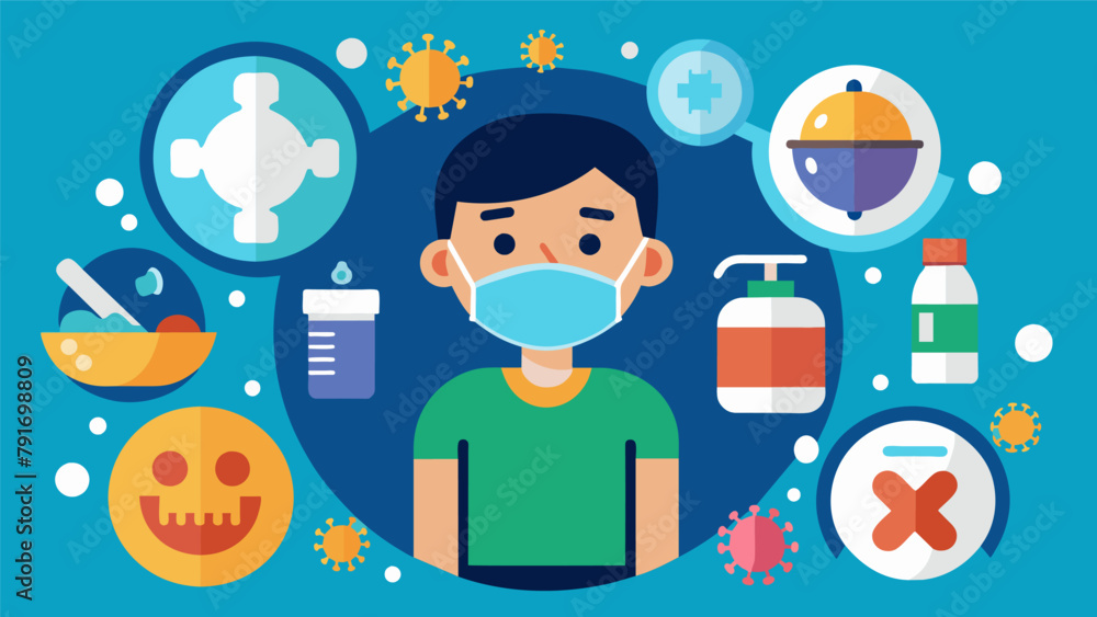Poster the importance of proper hygiene and care in preventing in open s or s.