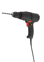 Screwdriver or drill isolated