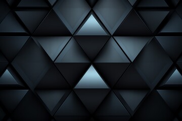 Obraz premium a black triangle shaped object