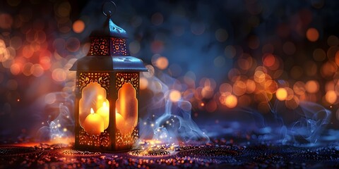 Prayer Lantern An Islamic Vintage Lamp for Spiritual Tashbeeh
