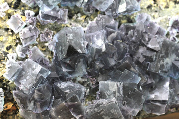 fluorite mineral texture