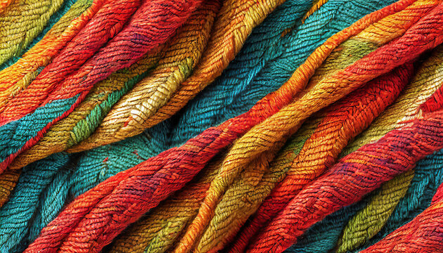 close up of colorful embroidery texture background woven textile backdrop wallpaper