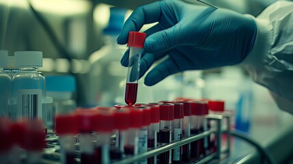 The collected blood sample is then carefully labeled and sent to the laboratory for analysis, where it undergoes various tests to provide valuable insights into the animal's health and well-being