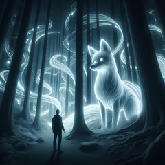 fox spirit of the woods