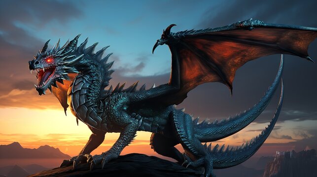 Dragon Painting Pixel Art: 8K Photorealistic Ultra HD Image