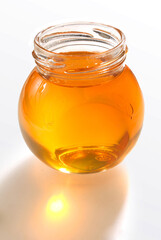 Honigglas, Honig, Lebensmittel, Bienen, Glas,