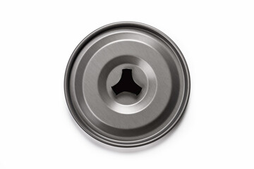 Camp pan lid on white background.