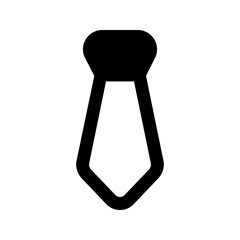 tie glyph icon