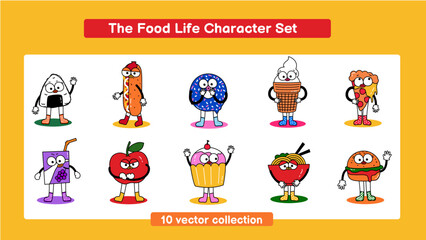 The Food Life Character Set
