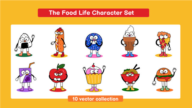 The Food Life Character Set