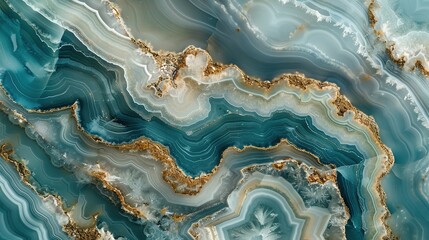 Coral reef background - Abstract coral skeleton fossil crystal jade agate texture detail, top view