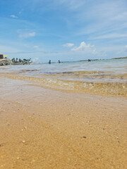 praia de Jacuípe em na bahia.