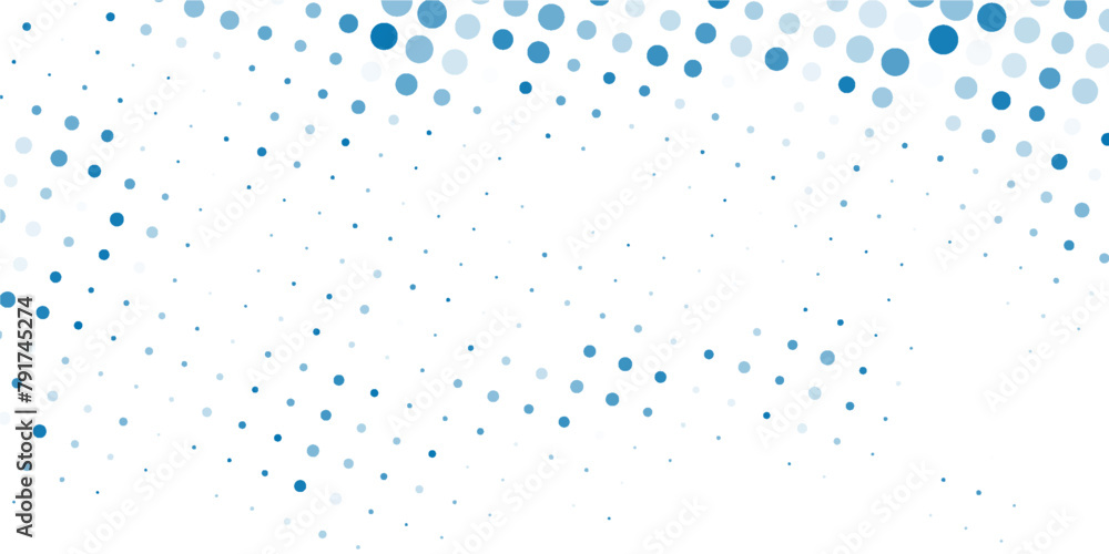 Poster light blue vector layout with circle shapes. blurred decorative design in abstract style with bubble