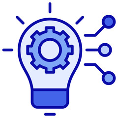 Innovation Blue Icon