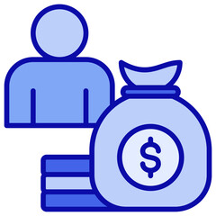 Investor Blue Icon