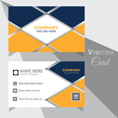 LUXURY Vector Visiting Card Design, Vector Design Template.