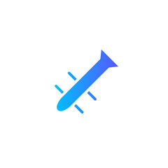 trumpet gradient icon