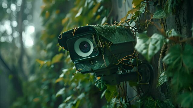 Covert surveillance camera discreetly records without detection