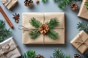 Greeting card on a plain background displaying a design appropriate for a holiday or special occasion