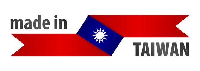 Made in Taiwan graphic and label.