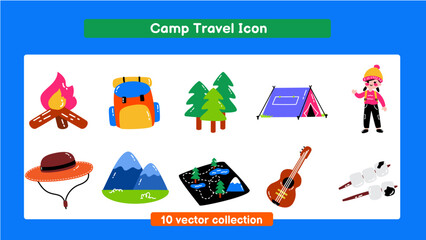 Camp Travel Icon