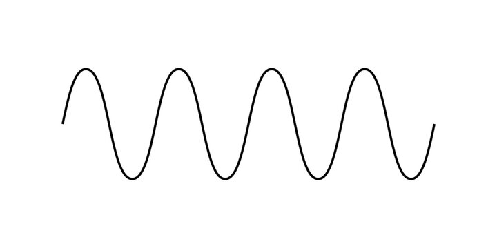 The basic properties of waves in physics. Parts of a transverse wave.