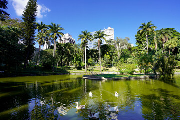 Municipal Parque Americo Renne Giannetti, a city park in Belo Horizonte, Minas Gerais, Brazil