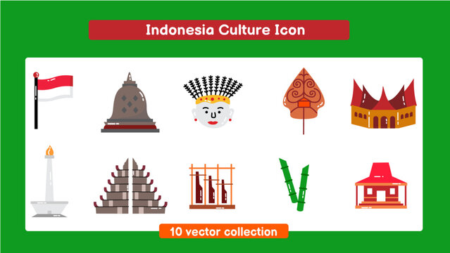 Indonesia Culture Icon