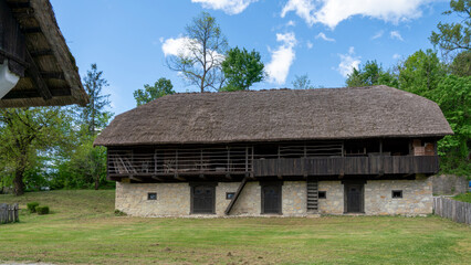 old house in the mountains