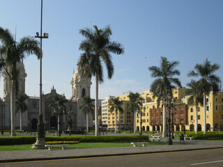 Plaza Mayor de Lima, Perú.