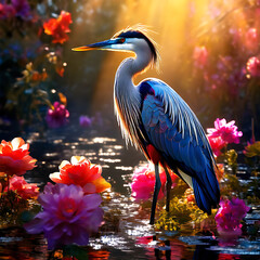 Fototapeta premium heron