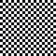 Black and white background. Chess square, seamless pattern