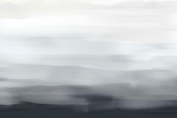 Obraz premium fog over the mountains made by midjourney