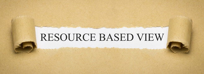 Resource Based View