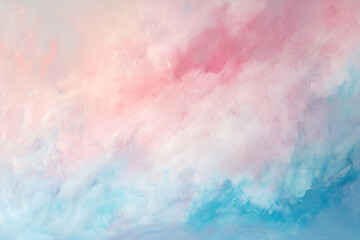 Fototapeta na wymiar Ethereal Skies: A Mesmerizing Dance of Pastel Clouds