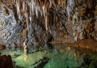 Interior of the caves of Borgo Verizzi