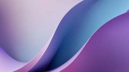 Vibrant blue and purple abstract wave background for creative design