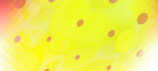 Yellow bokeh widescreen background for Banner, Poster, celebration, event and various design works