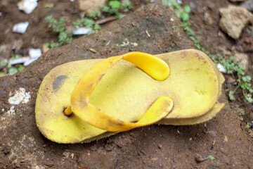 image of yellow sandals