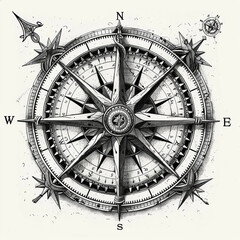 compass rose © Minahil