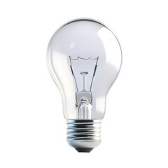 Amazing Lightbulb Isolated On White Background