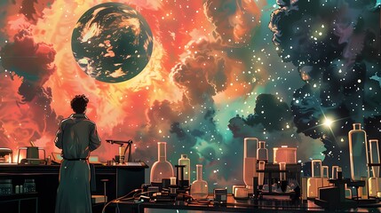 Scientist and Fantasy Dream 