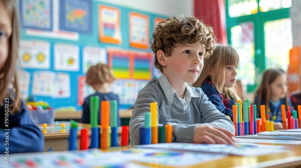 Aufkleber classroom progress displays showcase student learning and development
