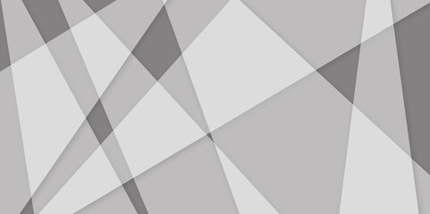 Abstract white and grey on light silver background modern design.  triangle as background paper texture. Low poly vector illustration. triangle pattern gradient background. 