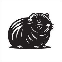 Abyssinian guinea pig vector