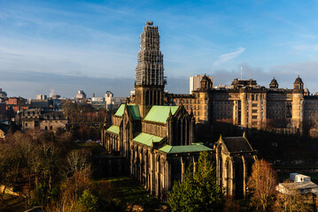 Exterior View of Glasgow Cathedral - 791811412