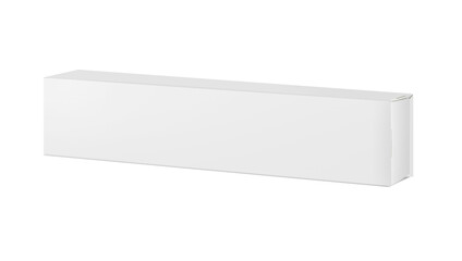 empty white box pack PNG transparent