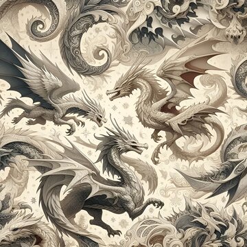 white dragons