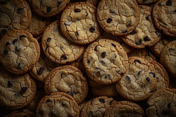 Delicitous chocolate chip cookies. Banner image